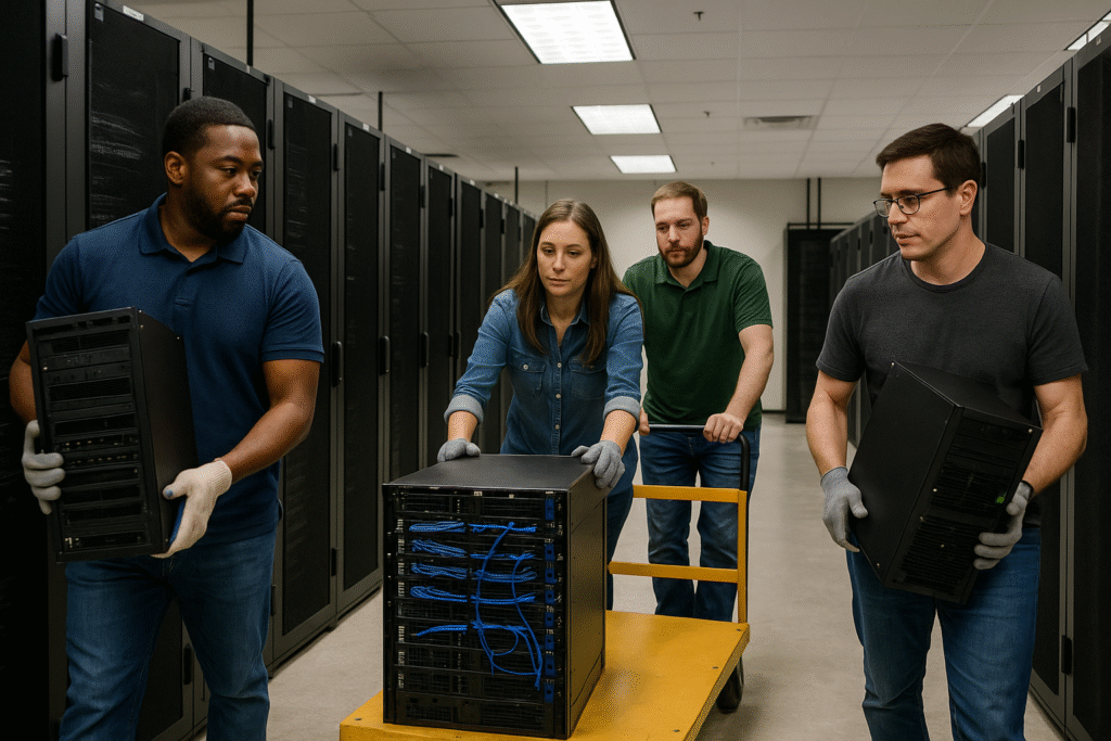 rack and stack data center