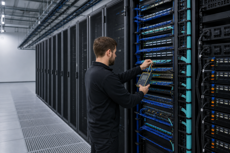 Data Center Network Infrastructure installation in Raleigh, North Carolina