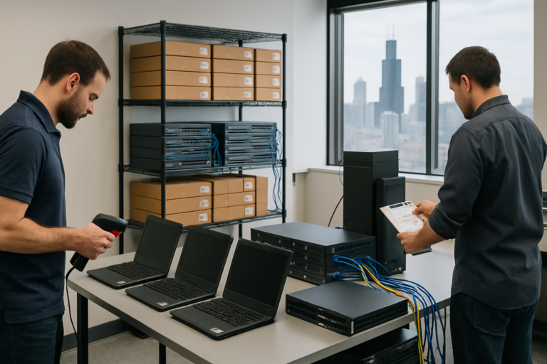 Enterprise Hardware Deployment staging and installation in Chicago, Illinois