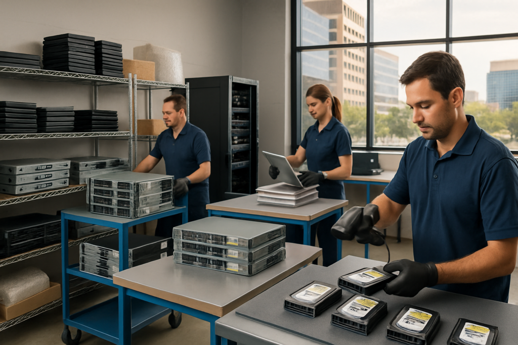 Secure enterprise ITAD processing and asset tracking in Austin, Texas