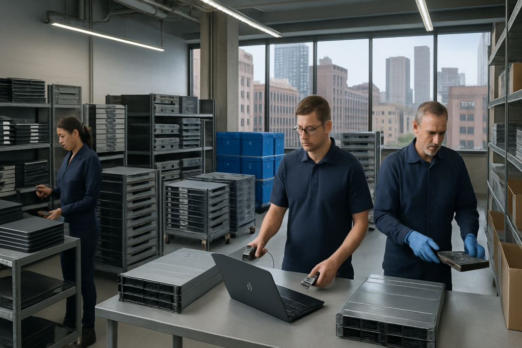 Secure enterprise ITAD processing and asset tracking in Chicago, Illinois
