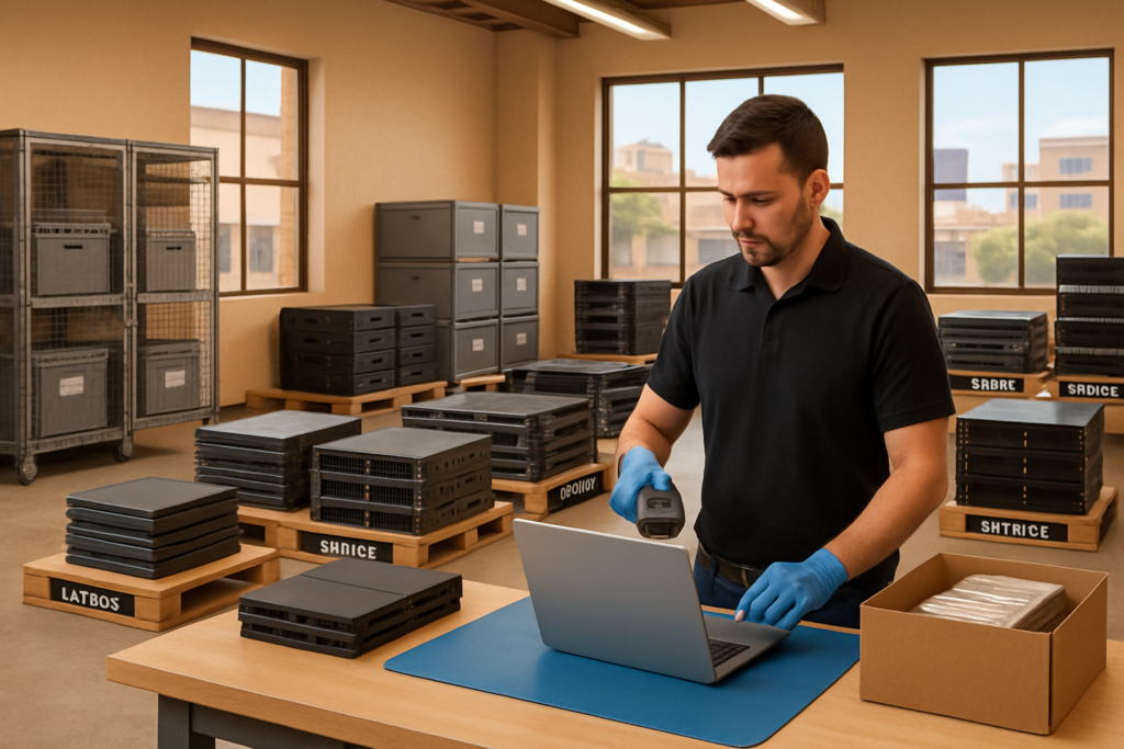 Secure enterprise ITAD processing and asset tracking in San Antonio, Texas