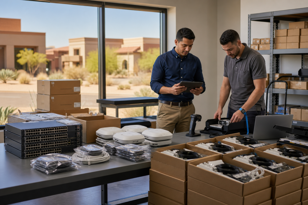 Enterprise Multi-Site Rollouts staging and deployment workflow in Phoenix, Arizona