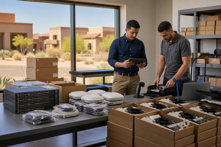 Enterprise Multi-Site Rollouts staging and deployment workflow in Phoenix, Arizona